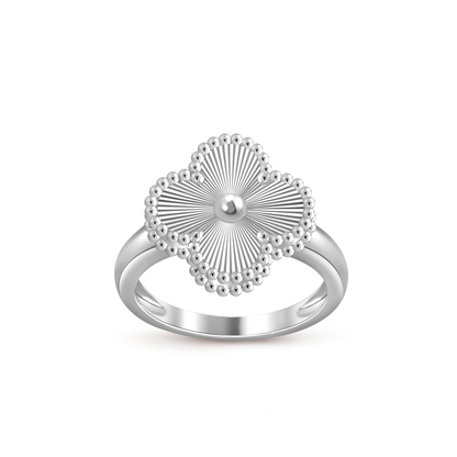 [Luna Brilliance]CLOVER SILVER RING COLLECTION