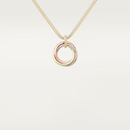[Luna Brilliance] TRINITY MEDIUM  DIAMONDS NECKLACE