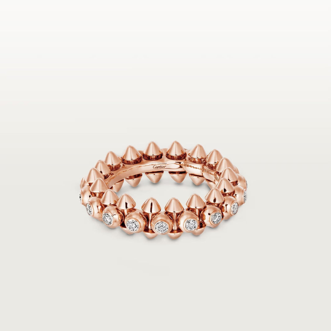 [Luna Brilliance] CLASH 6.8MM DIAMOND MEDIUM RING
