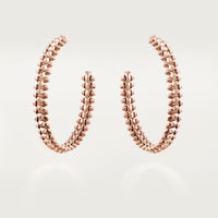 [Luna Brilliance] CLASH HOOP LARGE EARRINGS