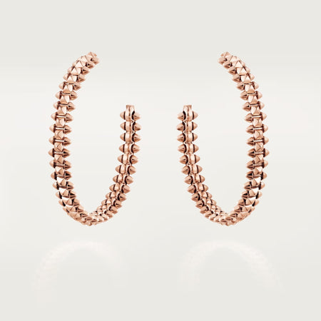 [Luna Brilliance] CLASH HOOP LARGE EARRINGS