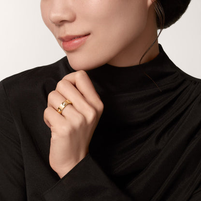 [Luna Brilliance] LOVE 5.5MM 6 DIAMOND RING