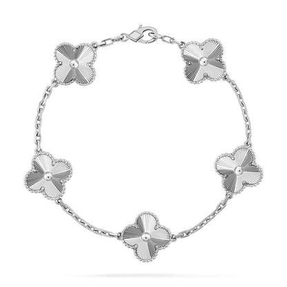 [Luna Brilliance] CLOVER 5 MOTIF LASER BRACELET COLLECTION