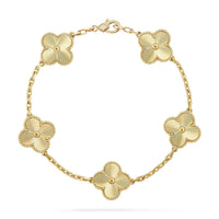 [Luna Brilliance] CLOVER 5 MOTIF LASER BRACELET COLLECTION