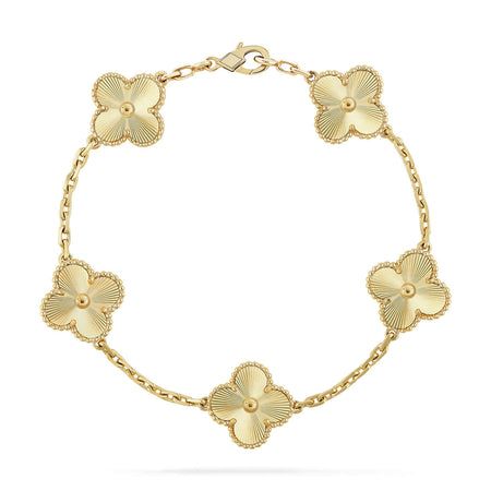 [Luna Brilliance] CLOVER 5 MOTIF LASER BRACELET COLLECTION