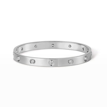 [Luna Brilliance] LOVE BRACELET 6.1MM 10 DIAMONDS