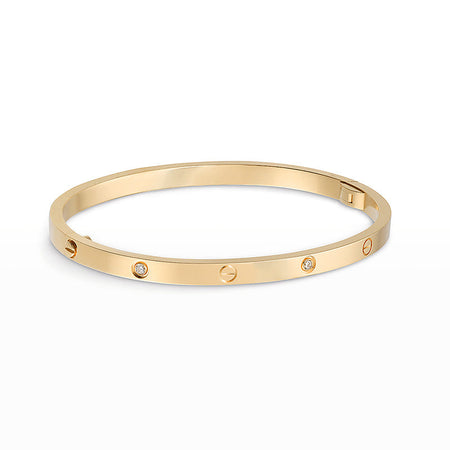 [Luna Brilliance] LOVE BRACELET 3.65MM 6 DIAMONDS