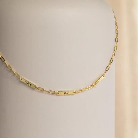 Mini Name Bar Necklace