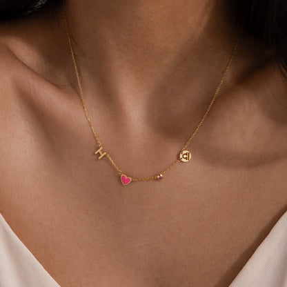 Dainty Space Charm Necklace