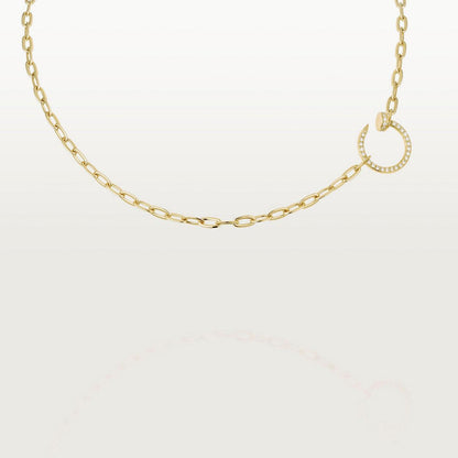 [Luna Brilliance] JUSTE NECKLACE FULL DIAMONDS