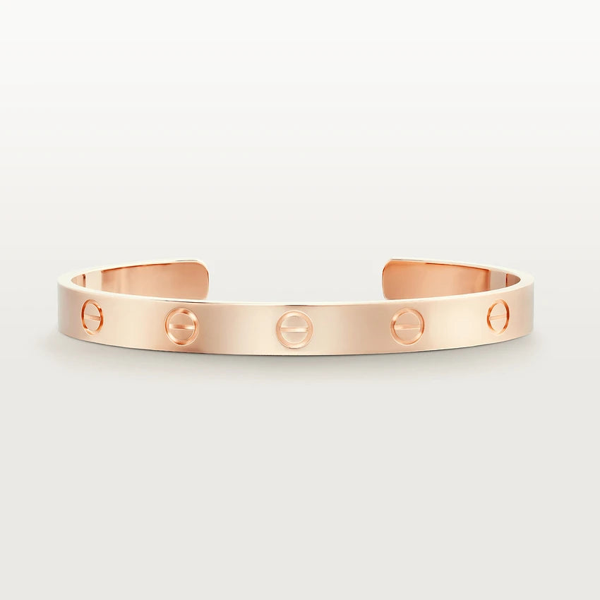 [Luna Brilliance] LOVE BRACELET 6.1MM OPEN CUFF