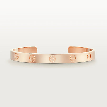 [Luna Brilliance] LOVE BRACELET 6.1MM OPEN CUFF