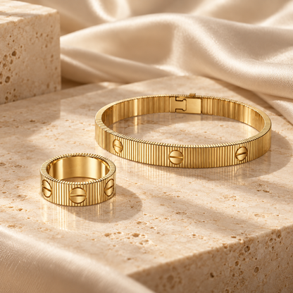[Luna Brilliance]Love Unlimited Bracelet & Ring Set