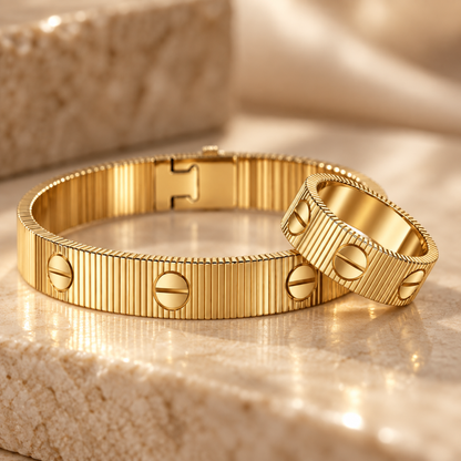 [Luna Brilliance]Love Unlimited Bracelet & Ring Set
