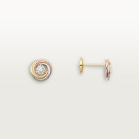 [Luna Brilliance] TRINITY STUD DIAMOND EARRINGS