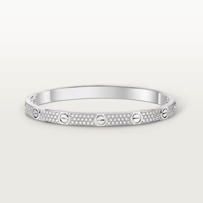 [Luna Brilliance] LOVE BRACELET 4.8MM DIAMOND-PAVED