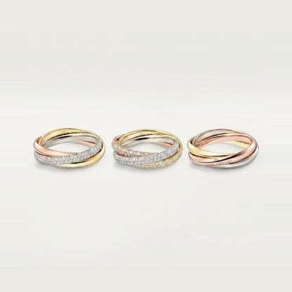 [Luna Brilliance] TRINITY 2.5MM RING COLLECTION