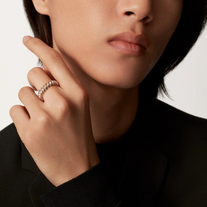 [Luna Brilliance] CLASH 6.4MM SMALL FULL DIAMOND RING