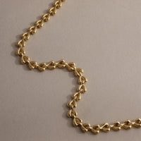 Tiny Link Heart Bracelet