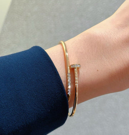 [Luna Brilliance]JUSTE BRACELET 2.5MM DIAMONDS NEW