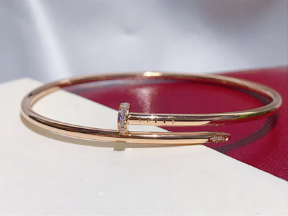 [Luna Brilliance]JUSTE BRACELET 2.5MM DIAMONDS