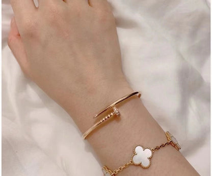 [Luna Brilliance]JUSTE BRACELET 2.5MM DIAMONDS