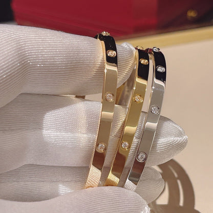 [Luna Brilliance] LOVE BRACELET 3.65MM 10 DIAMONDS