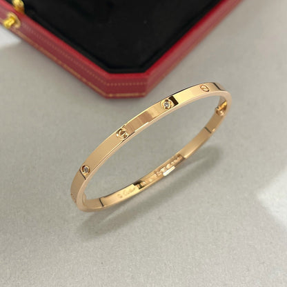 [Luna Brilliance] LOVE BRACELET 3.65MM 6 DIAMONDS