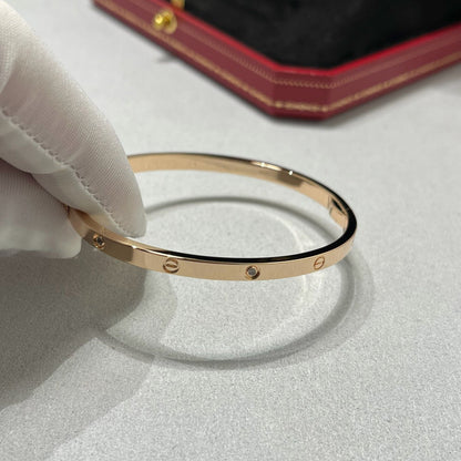 [Luna Brilliance] LOVE BRACELET 3.65MM 6 DIAMONDS