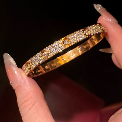 [Luna Brilliance]Love & Juste Statement Bracelet Trio Stack Set