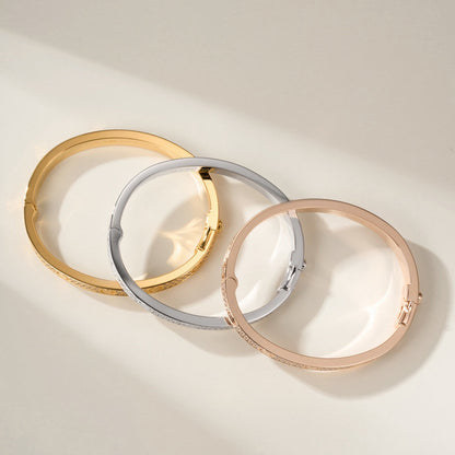 [Luna Brilliance] LOVE BRACELET 6.1MM DIAMOND-PAVED