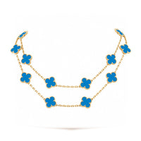 [Luna Brilliance]CLOVER 20 MOTIFS TURQUOISE GOLD