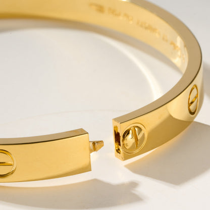 [Luna Brilliance] LOVE BRACELET 6.1MM NO DIAMONDS
