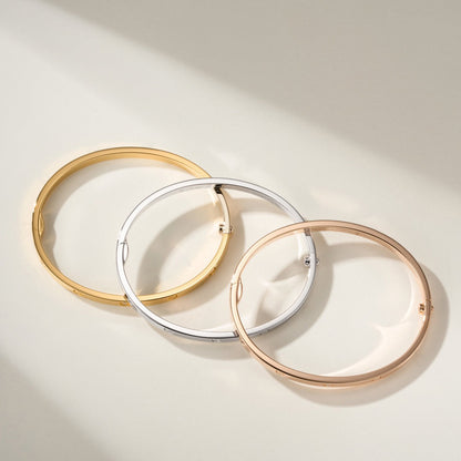 [Luna Brilliance] LOVE BRACELET 3.65MM 6 DIAMONDS
