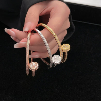 [Luna Brilliance] JUSTE BRACELET 3.5MM ALL DIAMONDS