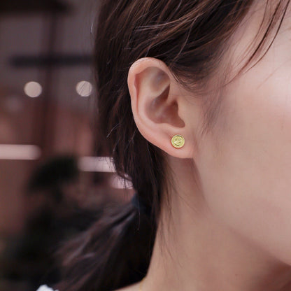 [Luna Brilliance] LOVE EARRINGS 7.2MM