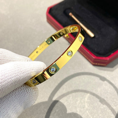 [Luna Brilliance] LOVE BRACELET 6.1MM 10 DIAMONDS