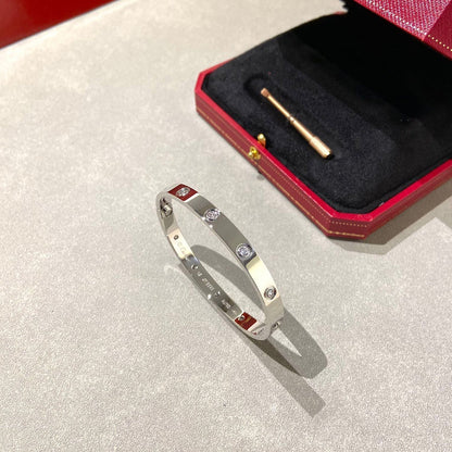 [Luna Brilliance] LOVE BRACELET 6.1MM 10 DIAMONDS