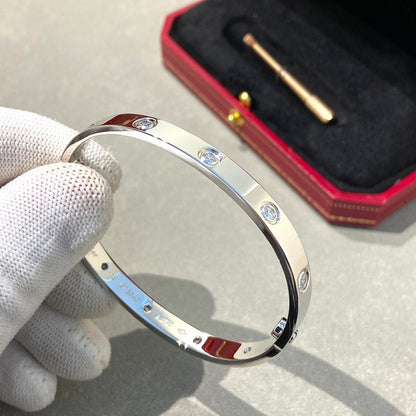 [Luna Brilliance] LOVE BRACELET 6.1MM 10 DIAMONDS