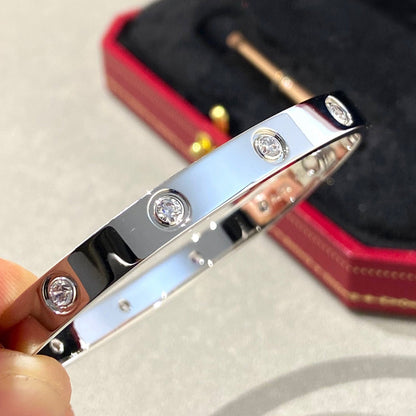 [Luna Brilliance]LOVE BRACELET 6.1MM 10 DIAMONDS