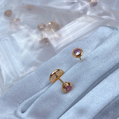 [Luna Brilliance] DAMOUR PING DIAMOND EARRINGS