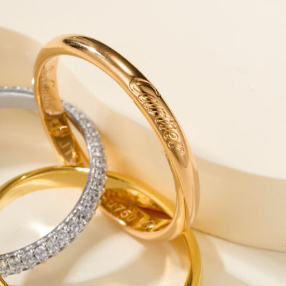 [Luna Brilliance] TRINITY 2.5MM RING COLLECTION