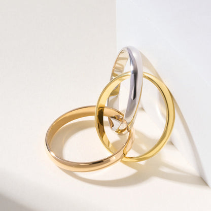 [Luna Brilliance] TRINITY 2.5MM RING COLLECTION