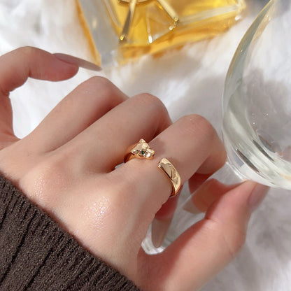 [Luna Brilliance] PANTHERE NO DIAMOND SMALL RING