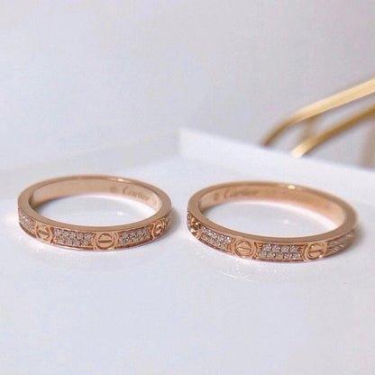 [Luna Brilliance] LOVE RING 2.65MM DIAMOND