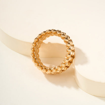 [Luna Brilliance] CLASH 9.2MM DOUBLE ROW RING