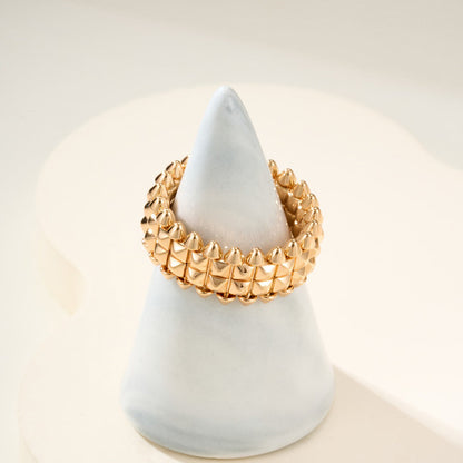 [Luna Brilliance] CLASH 9.2MM DOUBLE ROW RING