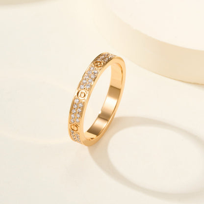 [Luna Brilliance] LOVE RING 2.65MM DIAMOND
