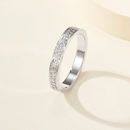 [Luna Brilliance] LOVE RING 2.65MM DIAMOND