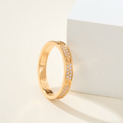 [Luna Brilliance] LOVE RING 2.65MM DIAMOND